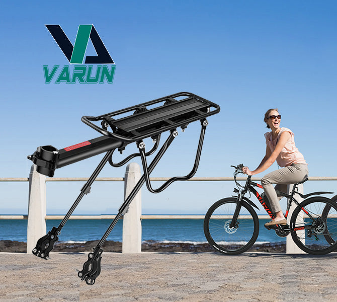 Bicycle Cargo Rack 110 Lbs Capacity Bike Rear Rack